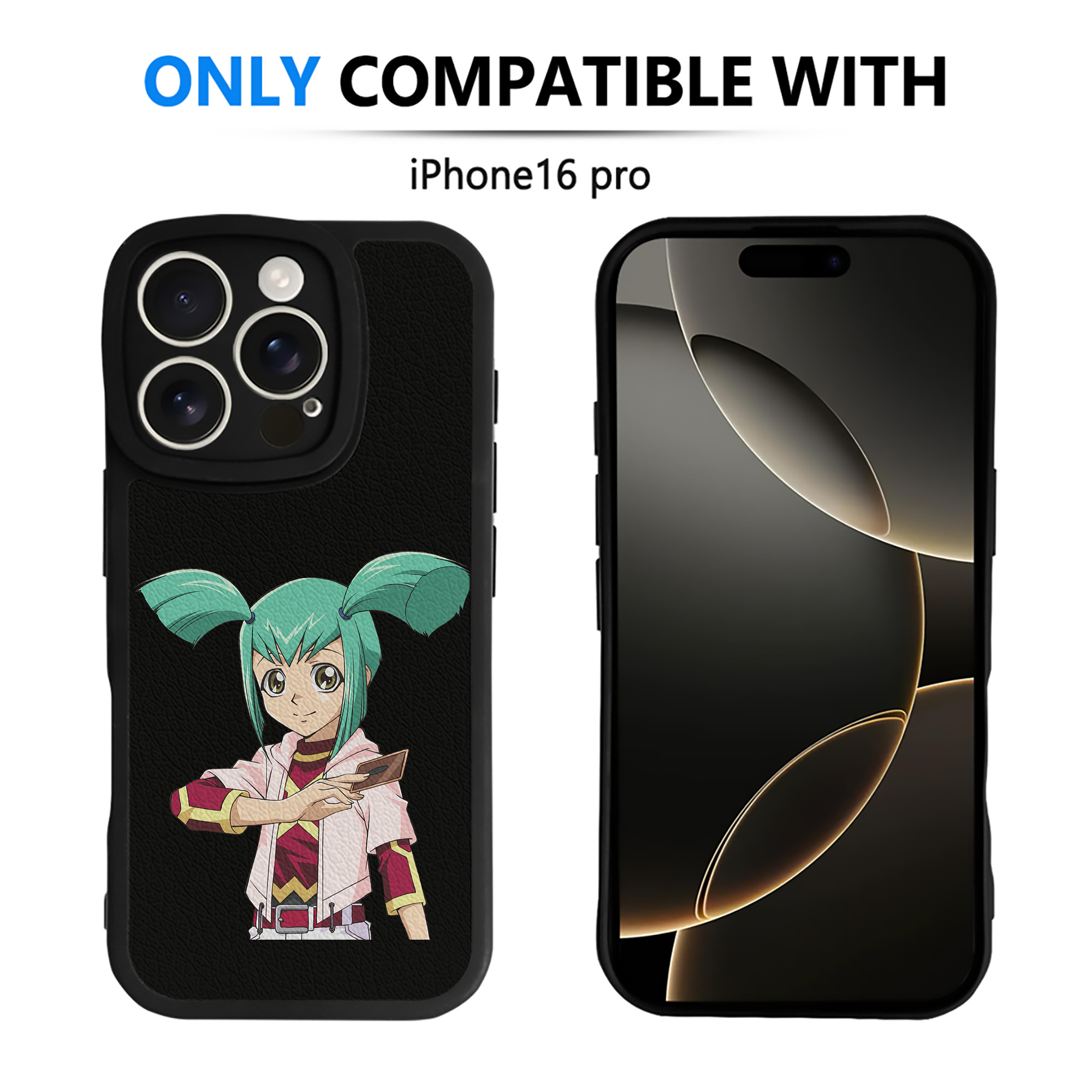 遊☆戯☆王 Yu-Gi-Oh! 【iPhone 16シリーズ対応】シリコンスマホケース（レザー調） 材質：シリコン